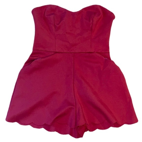 Cooperative Strapless UO Romper with Pockets sz 2 - Picture 1 of 8
